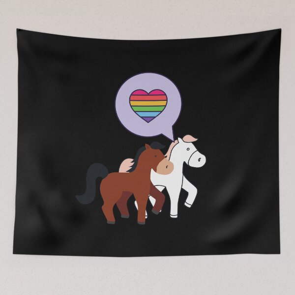 Item preview, Best Friends T-Shirt Love Heart Horse Gift designed and sold by Two Left Hands Design.