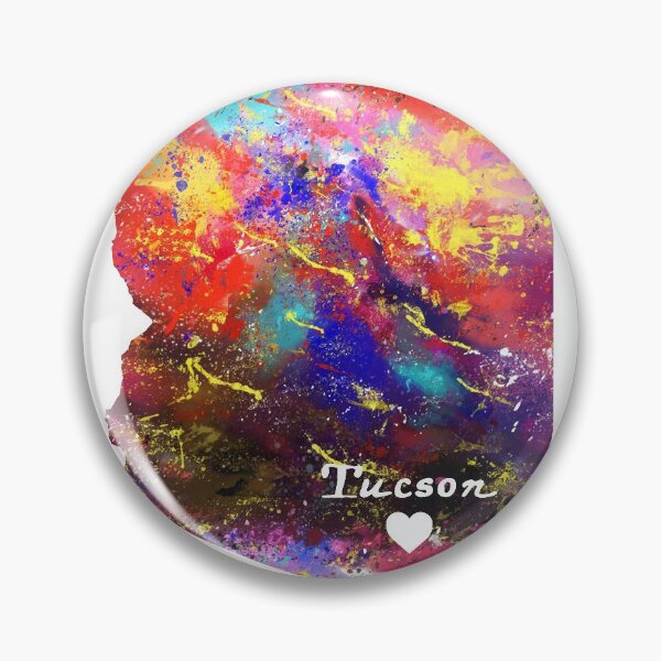 Item preview, Home Sweet Home Tuscon 204 Watercolor Map Yoga Quo designed and sold by vividpixelusa.