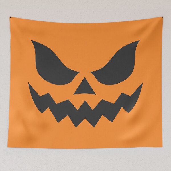 Item preview, Scary Jack-O-Lantern Face designed and sold by SmirkingDesigns.