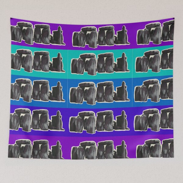 Item preview, Blue violet Stonehenge designed and sold by Corshe.