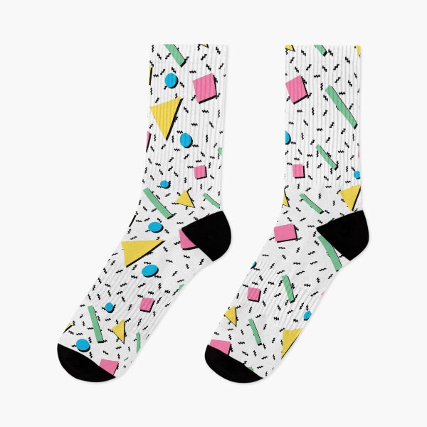 Item preview, colorful 90's geometry pattern designed and sold by asymmetrickid.