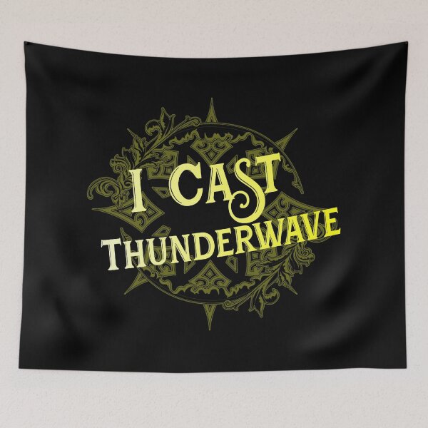 Item preview, I Cast... Thunderwave designed and sold by DoodleDashCollective.