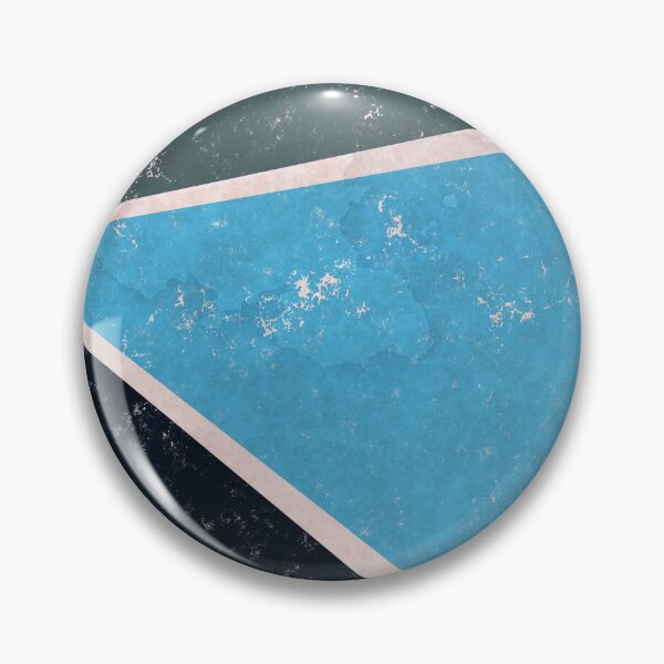 Item preview, Retro Geometrical Triangles in Blue Shades designed and sold by ibadishi.