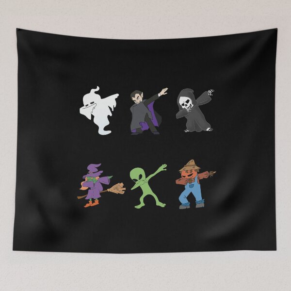 Item preview, Dabbing Monsters  Witch and Scarecrow  Halloween Kids Gift designed and sold by Rzelemenz.
