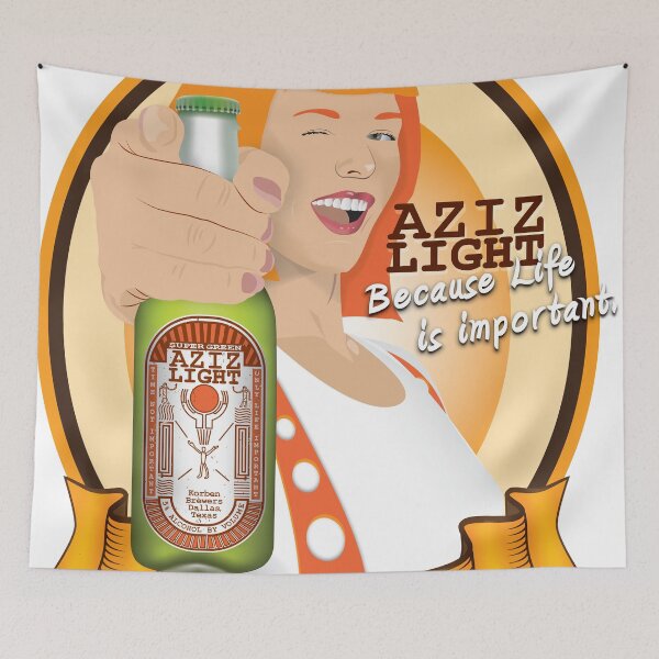 Item preview, Aziz Light Ad designed and sold by chewietoo.