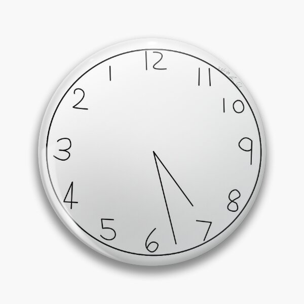 Item preview, Backward Clock designed and sold by dominiccivilart.
