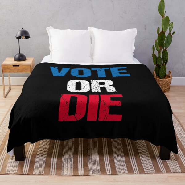 Item preview, VOTE OR DIE designed and sold by Andrea Lina.