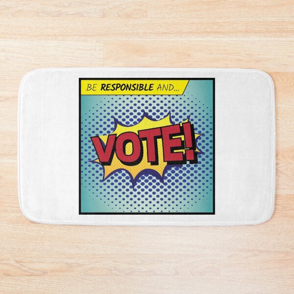 Item preview, Be responsible and... VOTE! vintage Comic designed and sold by MoClan-Graphics.