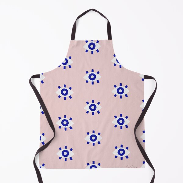 Item preview, Evil Eye Dots – Navy & Blush Palette designed and sold by Cat Coquillette.