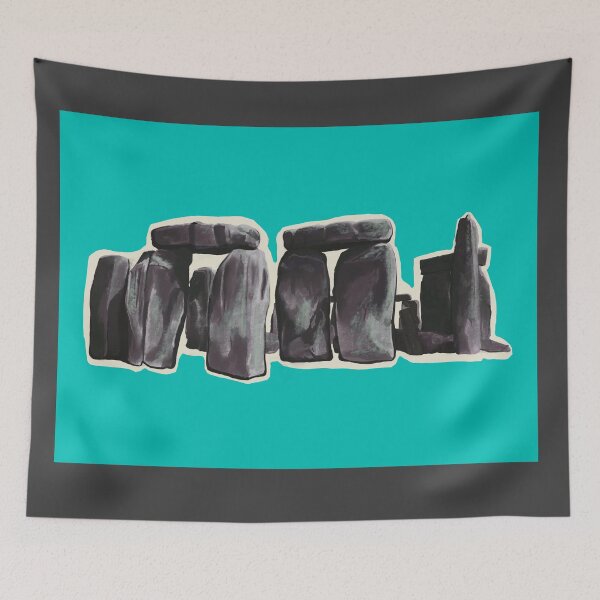Item preview, Aqua Stonehenge designed and sold by Corshe.