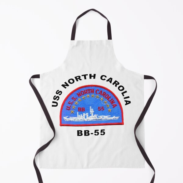Item preview, USS North Carolina (BB-55) Crest designed and sold by Nikki SpaceStuffPlus.