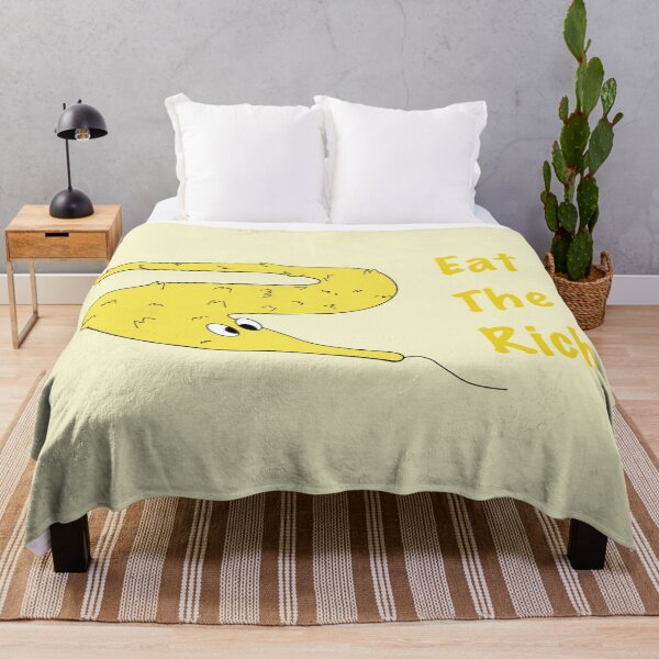 Artikelvorschau, Wurm an einer Schnur "Eat the Rich" entworfen und verkauft von GarfieldsLitter.