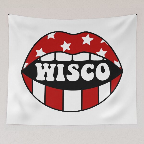 Item preview, University of Wisconsin Lips  designed and sold by alydesigns.