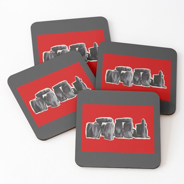Item preview, Red Stonehenge designed and sold by Corshe.