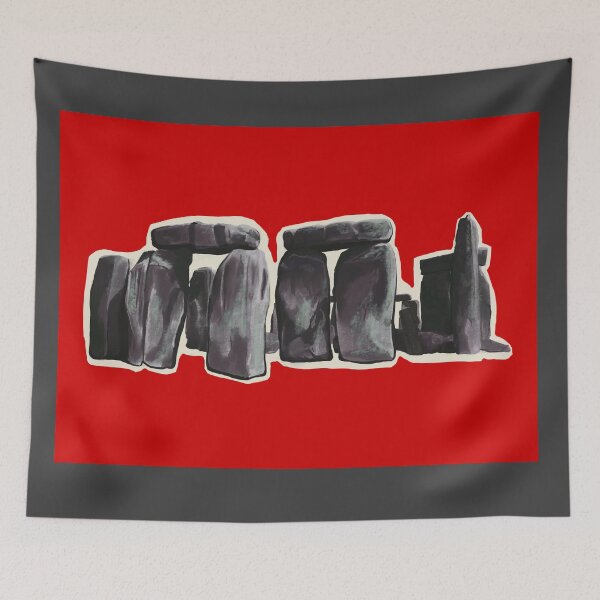 Item preview, Red Stonehenge designed and sold by Corshe.