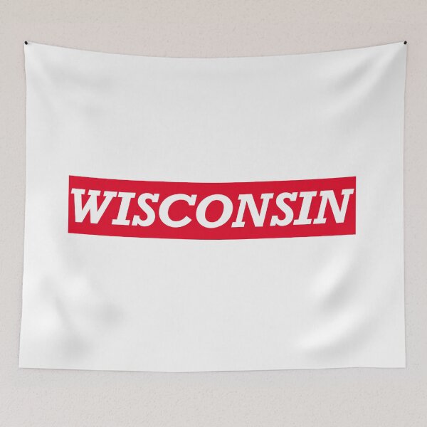 Item preview, Wisconsin Block Logo designed and sold by alydesigns.