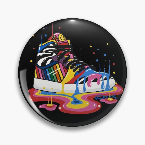 Item preview, Trippy Colorful Sneaker  designed and sold by MS WEARER.