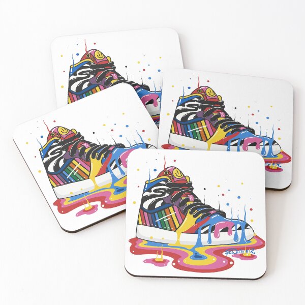 Item preview, Trippy Colorful Sneaker  designed and sold by MS WEARER.