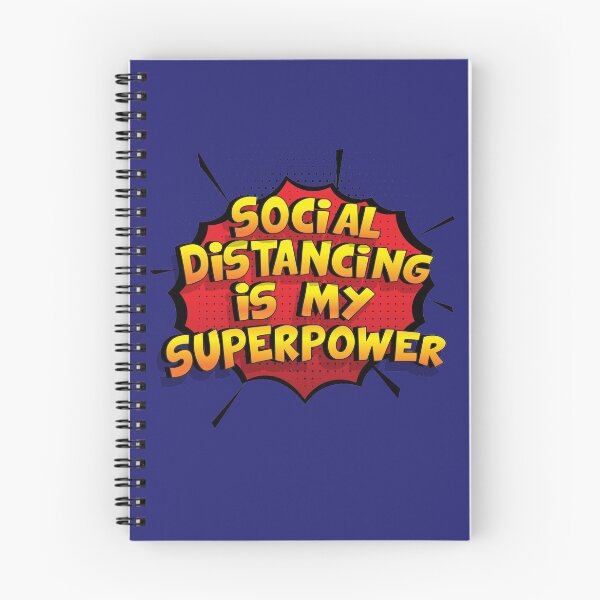Item preview, Social Distancing is my Superpower Funny Design Social Distancing Gift designed and sold by Custom365.