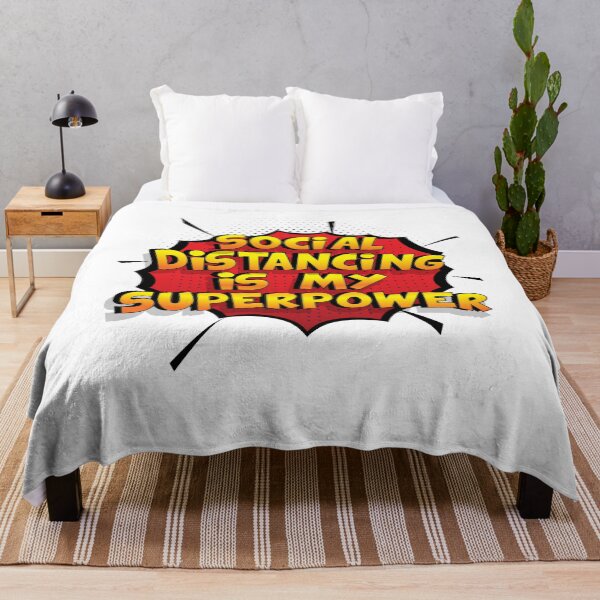 Item preview, Social Distancing is my Superpower Funny Design Social Distancing Gift designed and sold by Custom365.
