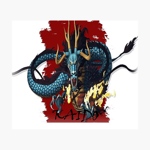 Dragon Kaido - one piece, an art print by One piece World - INPRNT