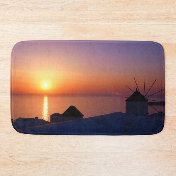 Item preview, Santorini Greece Sunset Greek Island Horizon Sunlight Gifts designed and sold by TheGreekGuy.