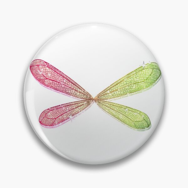 Item preview, Fantasy Dragonfly Fairy Wings Back Texture Nature Fairy Tales Pink and Green designed and sold by Jolly-Yosei.