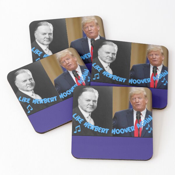 Item preview, We Didn't Need A Man Like Herbert Hoover Again - Anti-Trump Design designed and sold by Wildjourne.