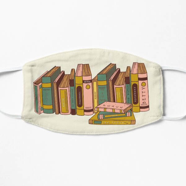folklore Taylor Swift album songs titles lyrics aesthetic book library Flat Mask