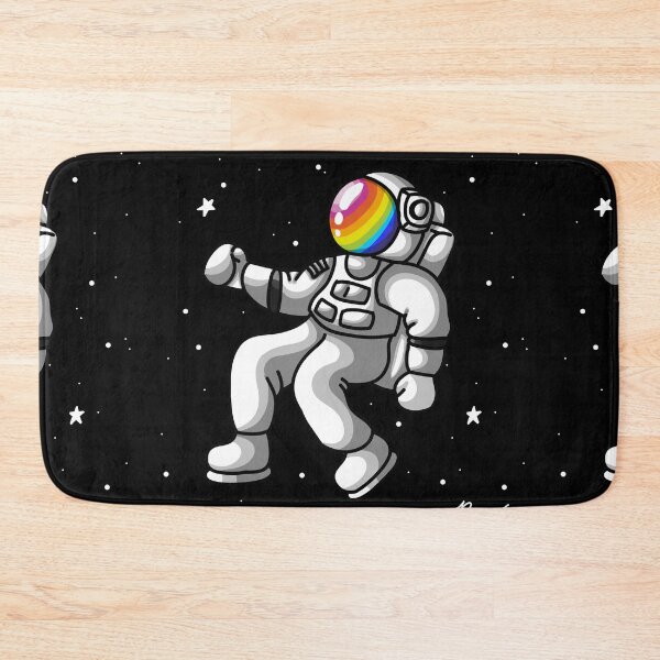Item preview, Rainbow Astronaut designed and sold by RachelRabbbit.