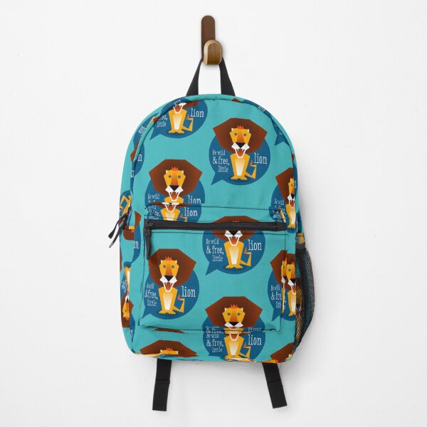 Item preview, Illustration nursery lion - Be wild and free, little lion designed and sold by Pia Kolle.
