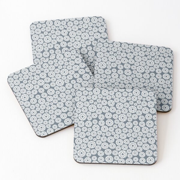 Item preview, Black snowflake pattern designed and sold by MugsMe.