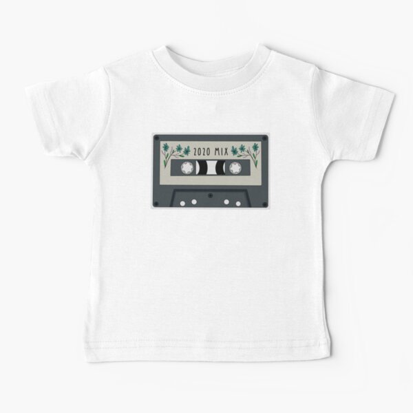 2020 Mix Tape Floral Design Baby T-Shirt