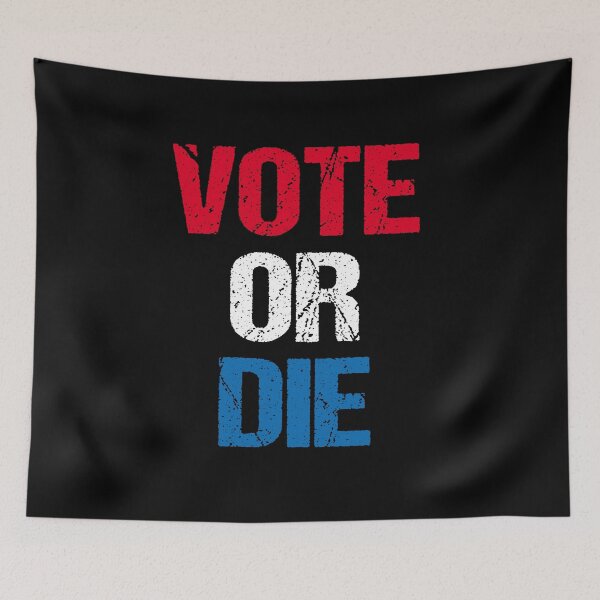 Item preview, VOTE OR DIE designed and sold by Andrea Lina.