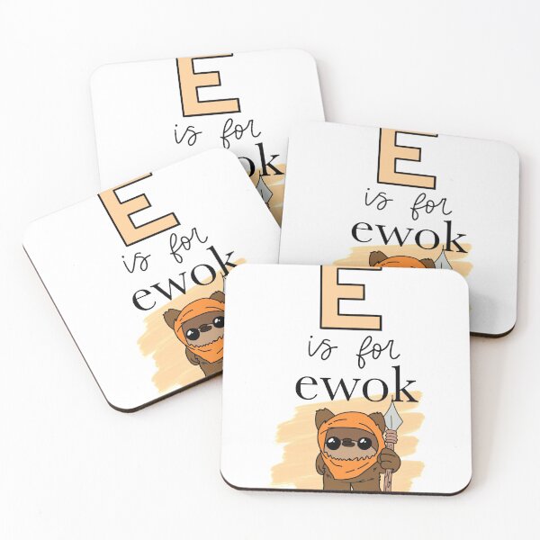 Item preview, E is for Ewok  designed and sold by Kendyll Pfeifer.