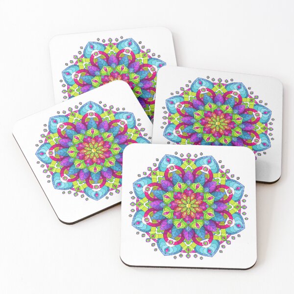 Item preview, MANDALA FLOWER OF ABUNDANCE AND WELLNESS designed and sold by STIKI SHOP.