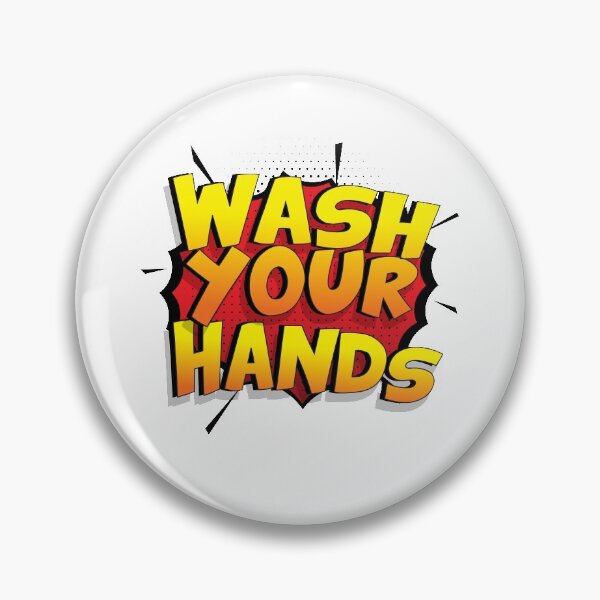 Item preview, Wash your Hands is my Superpower Funny Design Wash your Hands Gift designed and sold by Custom365.