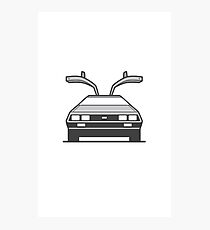 #4 Delorean Photographic Print