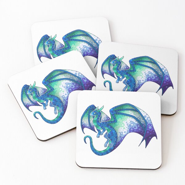 Item preview, Gay Man ('Seafoam') Dragon Friend designed and sold by aevios.
