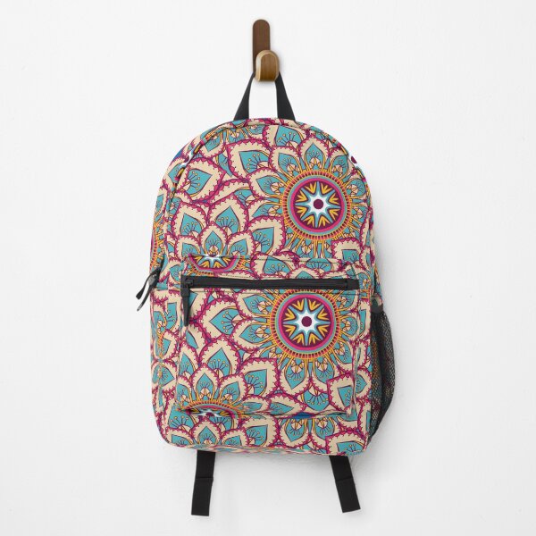 Item preview, Red/ Blue/ Orange mandala designed and sold by Sweet Champagne Designs.