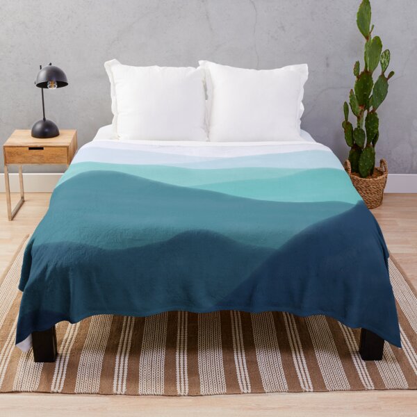 Item preview, Blue Gradient Mountains designed and sold by trajeado14.