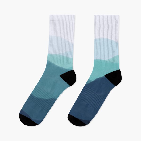 Item preview, Blue Gradient Mountains designed and sold by trajeado14.