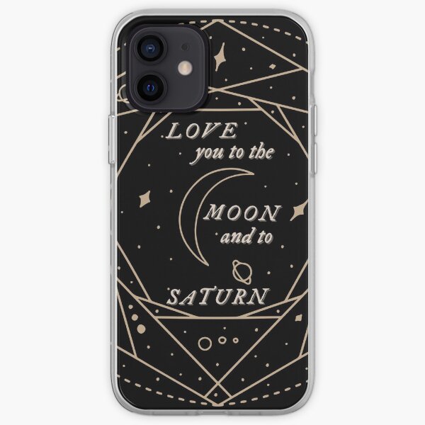 folklore sept paroles de Taylor Swift vous aime jusqu'à la lune Coque souple iPhone