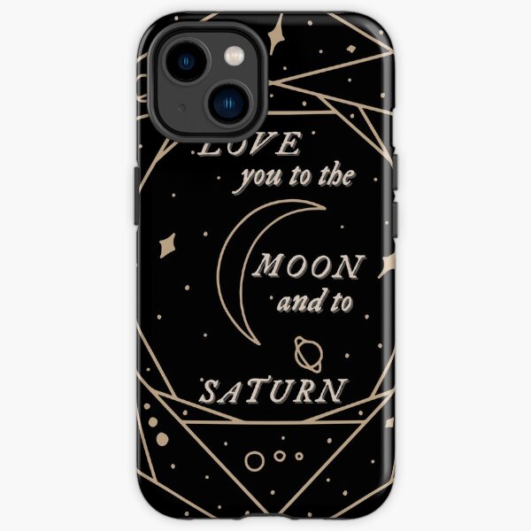 folklore siete letras de Taylor Swift te amo hasta la luna Funda resistente para iPhone