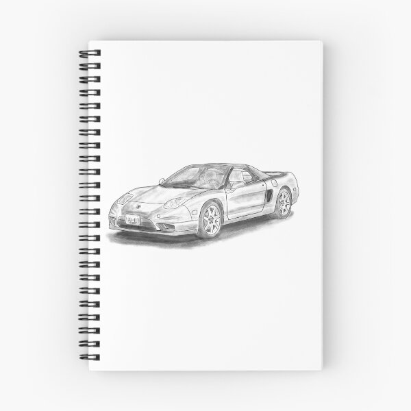 Artikelvorschau, Acura Honda NSX Cabrio Skizze entworfen und verkauft von carstrotter.