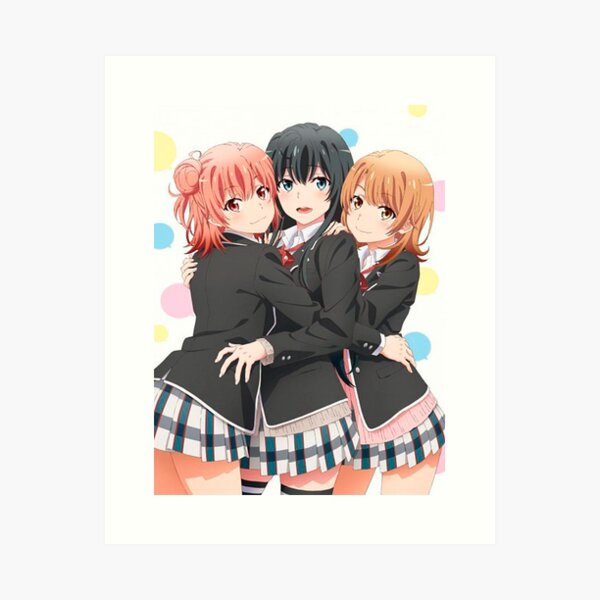 Yahari Ore no Seishun Love Comedy wa Machigatteiru Art Board Print by  Laramenhur