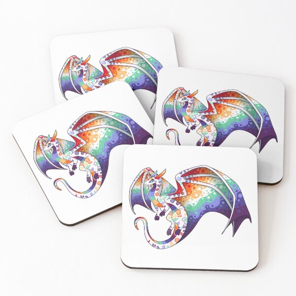 Item preview, Gay Man ('Multicolor') Pride Dragon Friend designed and sold by aevios.