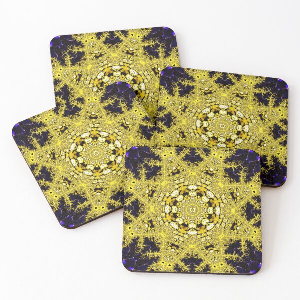 Item preview, Yellow Stardust Mandala designed and sold by Edward L Anderson RMCP.