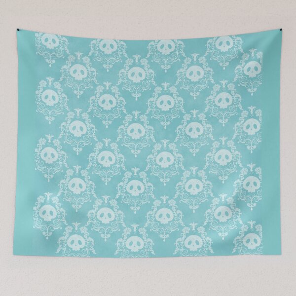 Item preview, Skully - blue designed and sold by Lyxy.