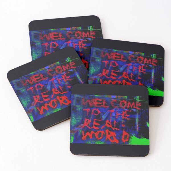 Item preview, Welcome To The Real World. designed and sold by Bugeyedart.